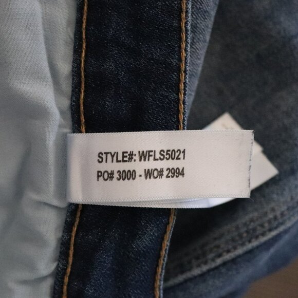 Du/er Performance 26x32 Straight Leg Slim 5-Pocket Blue Med-Wash Denim Jeans - Picture 14 of 14